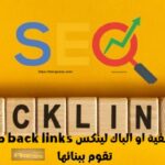 الروابط الخلفية او الباك لينكس back links ماهي وكيف تقوم ببنائها